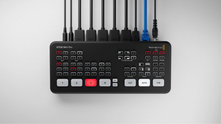 Blackmagic ATEM Mini Pro 6 casa maroc