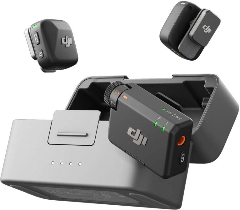 DJI Mic Mini (2 TX + 1 RX) – Micro sans fil ultra-léger