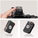 Hollyland Lark M2S – Micro sans fil ultra-compact pour vlogging & interviews 📹
