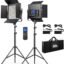 Pixel K80 RGB pack kit ( sac, 2 LED, 2 stands) 1 casa