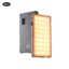 Panneau LED Sidande RGB X2049 avec une surface d'éclairage orange et un affichage numérique sur le côté.