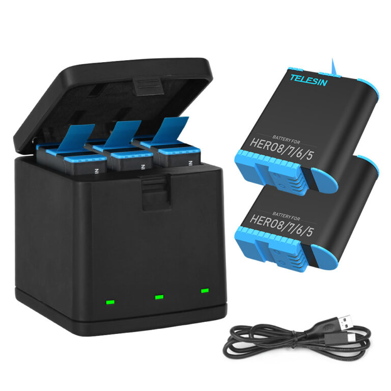 TELESIN 3 Slots Charger Box